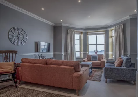 The living area at The Light On The Water