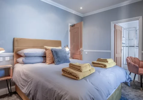 Bedroom #1 at The Light On The Water, Tenby