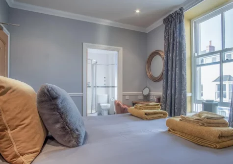 Bedroom #1 at The Light On The Water, Tenby
