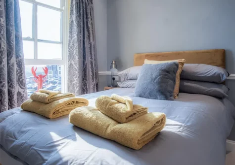 Bedroom #2 at The Light On The Water, Tenby
