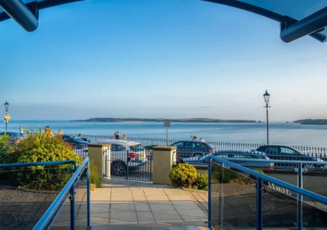 Step outside The Light on the Water and you're a stone's throw from the beach!