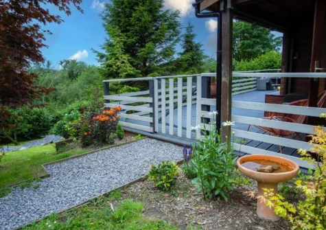 Outside The Lodge At Sheepswalk Farm, Amroth