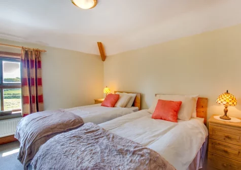 Bedroom #2 at The Lodge, Llanfaglan