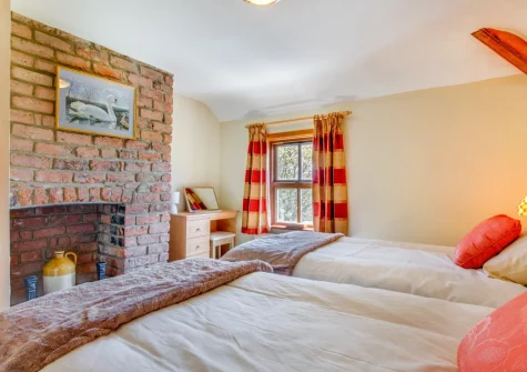 Bedroom #2 at The Lodge, Llanfaglan