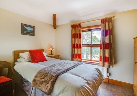 Bedroom #3 at The Lodge, Llanfaglan