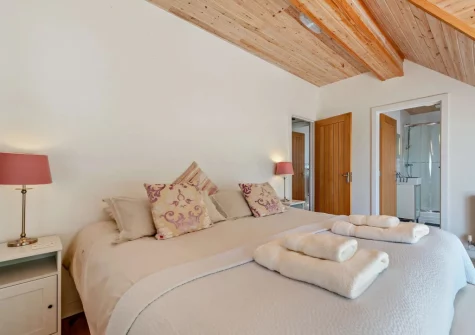 Bedroom #1 at The Loft, Trefloyne Manor, Penally