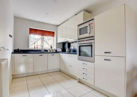 The kitchen at The Lookout, Rhodewood, Saundersfoot