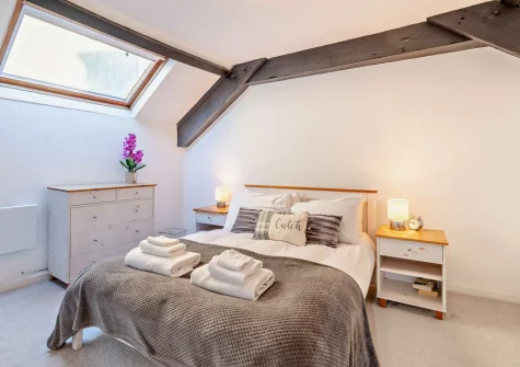 Bedroom #1 at The Mews, Tenby