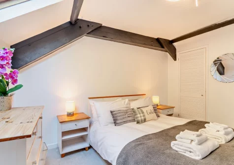 Bedroom #1 at The Mews, Tenby