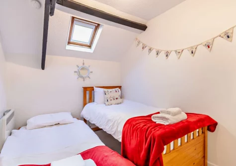 Bedroom #2 at The Mews, Tenby