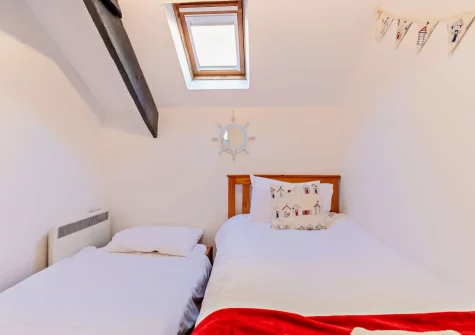 Bedroom #2 at The Mews, Tenby