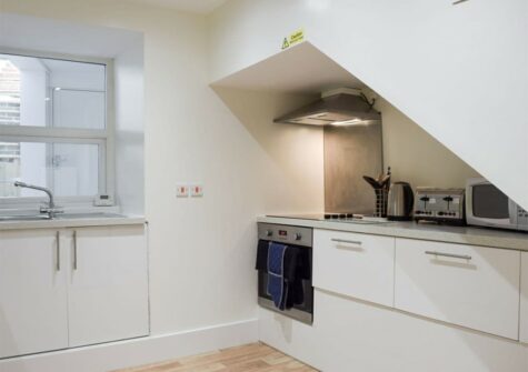 The kitchen at The Norton, Tenby