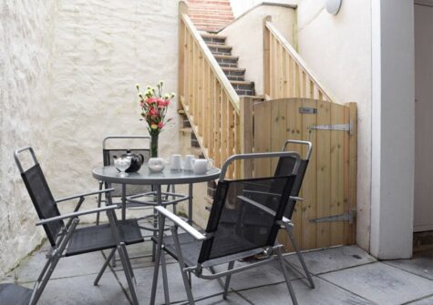 The courtyard at The Norton, Tenby