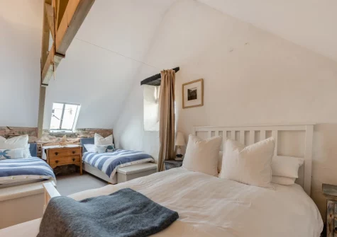 Bedroom #2 at The Old Chapel, Rhodiad y Bren