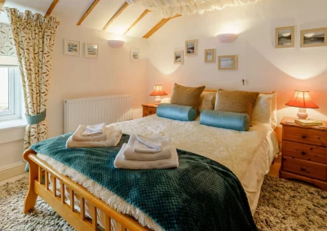 Bedroom #1 at The Old Coach House, Tenby