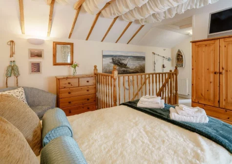 Bedroom #1 at The Old Coach House, Tenby