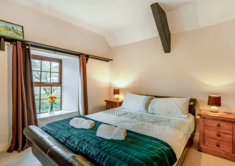 Bedroom #1 at The Old School House, Walton West