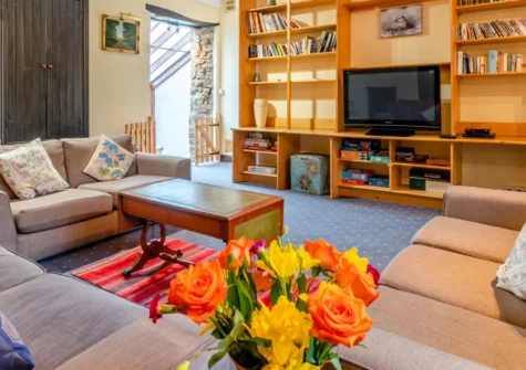 The Old School House, Walton West is a characterful converted 1800s schoolhouse with sea views over St Brides Bay, four acres of natural gardens with woodland trails, and easy access to Little Haven and Broad Haven's golden beaches.