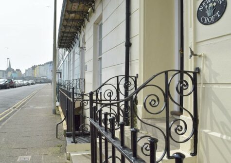 Outside The Penthouse at Newton Croft, Tenby
