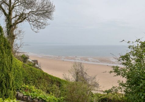 The view from The Penthouse at Newton Croft, Tenby