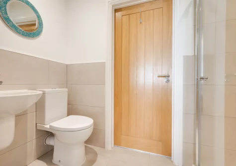 The ground floor shower room at The Sandbox, Saundersfoot