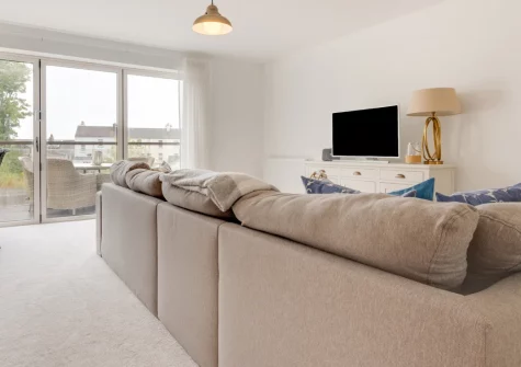 The Sandbox, Saundersfoot is a beautifully contemporary five-bedroom property spread across four floors in the heart of this Pembrokeshire fishing village, featuring two living spaces, sunny balcony, and beaches just moments away.