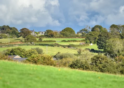 Enjoy far-reaching views across the surrounding countryside when you stay at The Stables, Abererch