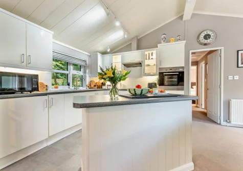 The kitchen at The Sycamores, Narberth