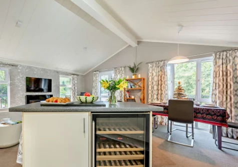 The kitchen & dining area at The Sycamores, Narberth