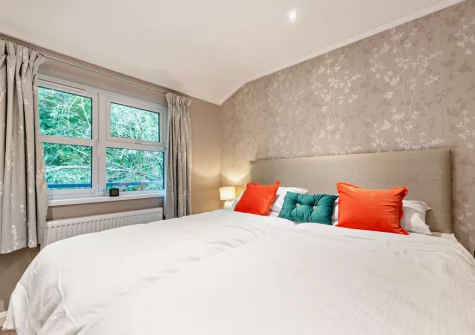 Bedroom #1 at The Sycamores, Narberth