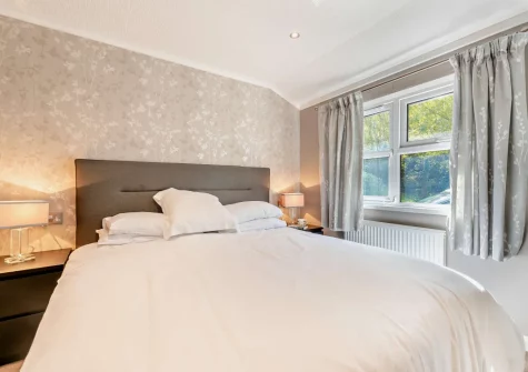 Bedroom #2 at The Sycamores, Narberth