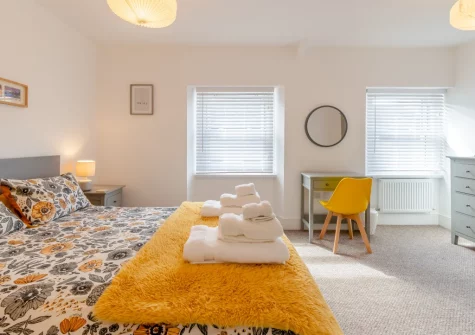 Bedroom #1 at Tideway, Tenby