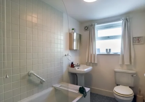 The bathroom at Tideway, Tenby