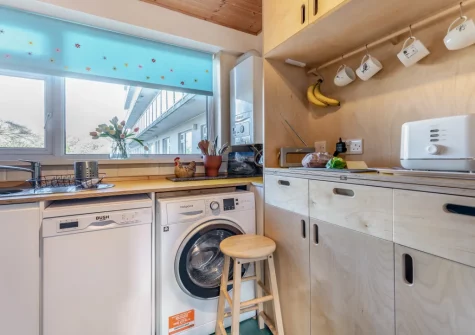 The kitchen at Tidey, Tenby