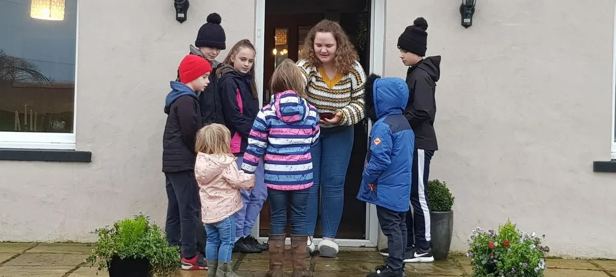 In a small wooded valley near Fishguard, the inhabitants of Cwm Gwaun are getting ready for their annual New Year celebrations on the 13th of January. In true Welsh tradition, in Gwaun Valley children go from door to door singing and are given 'Calennig' in return: sweets or money.