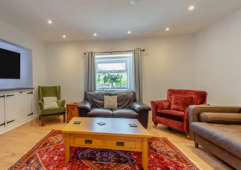 The second living room at Trebrowen, Angle