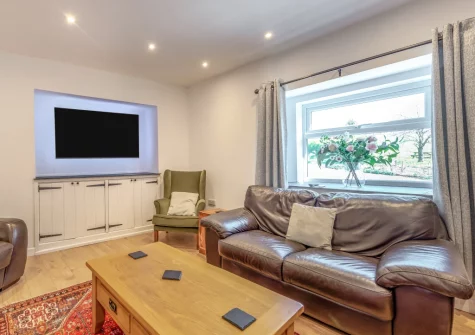 The second living room at Trebrowen, Angle