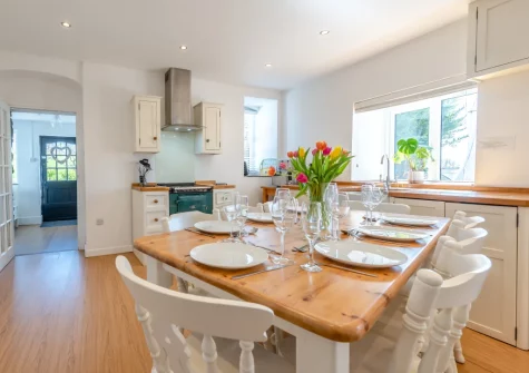 The kitchen at Trebrowen, Angle