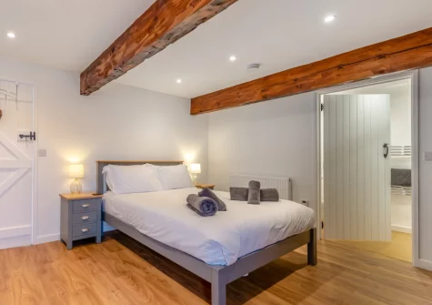 Bedroom #2 at Trebrowen, Angle