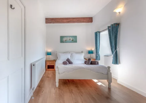 Bedroom #6 at Trebrowen, Angle