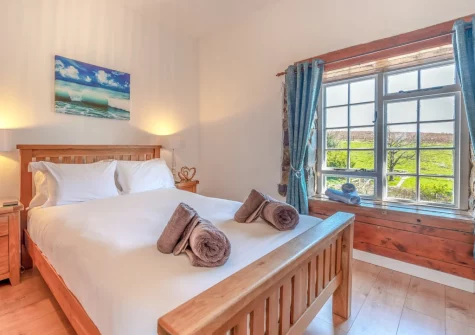 Bedroom #7 at Trebrowen, Angle