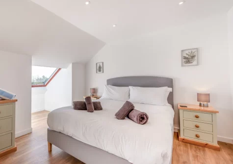 Bedroom #8 at Trebrowen, Angle