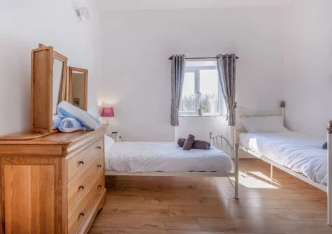 Bedroom #9 at Trebrowen, Angle