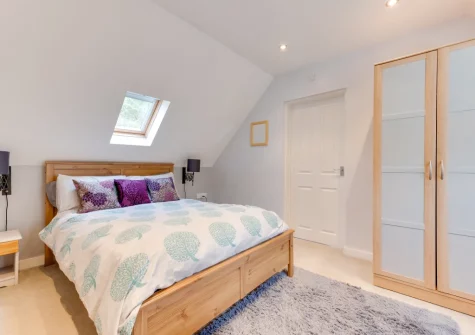 Bedroom #1 at Trefloyne Lodge, Penally