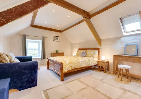 Bedroom #2 at Trefloyne Lodge, Penally