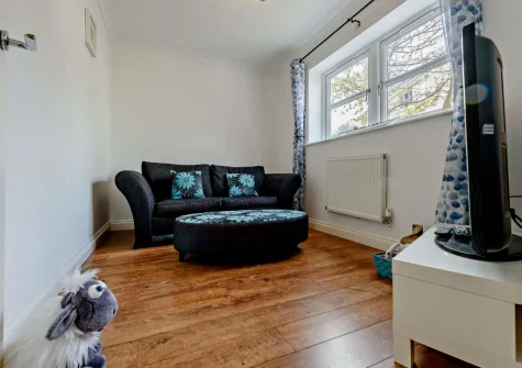 The cozy snug at Twmbarlwm, Tenby