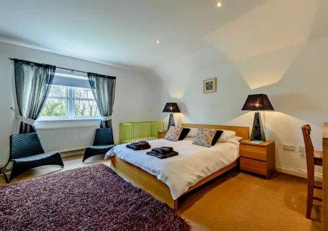 Bedroom #1 at Twmbarlwm, Tenby