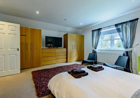 Bedroom #1 at Twmbarlwm, Tenby