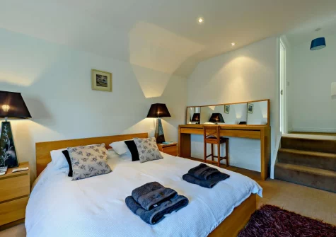 Bedroom #1 at Twmbarlwm, Tenby