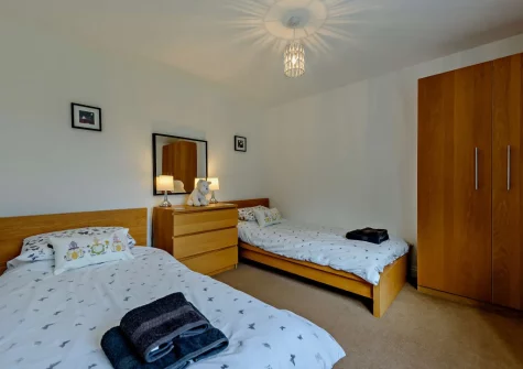 Bedroom #3 at Twmbarlwm, Tenby